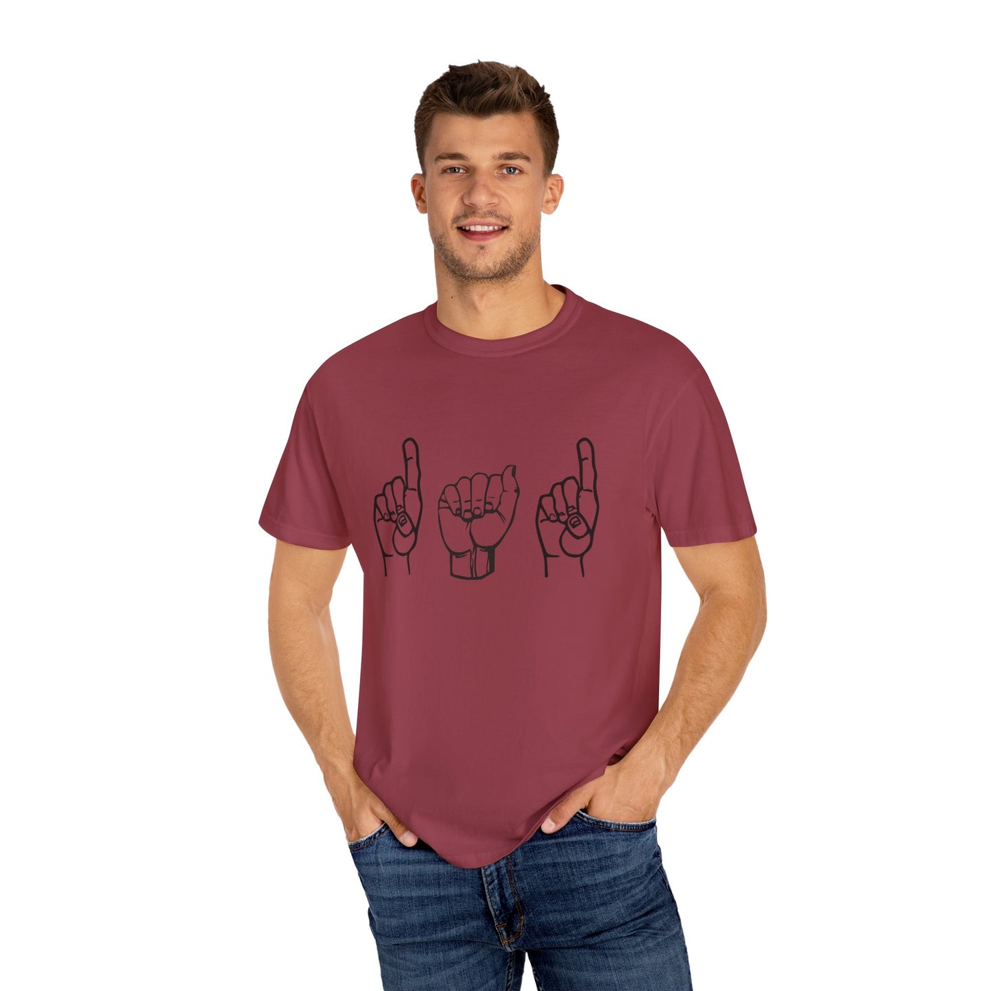 Unisex Dad (Sign Language) T-shirt