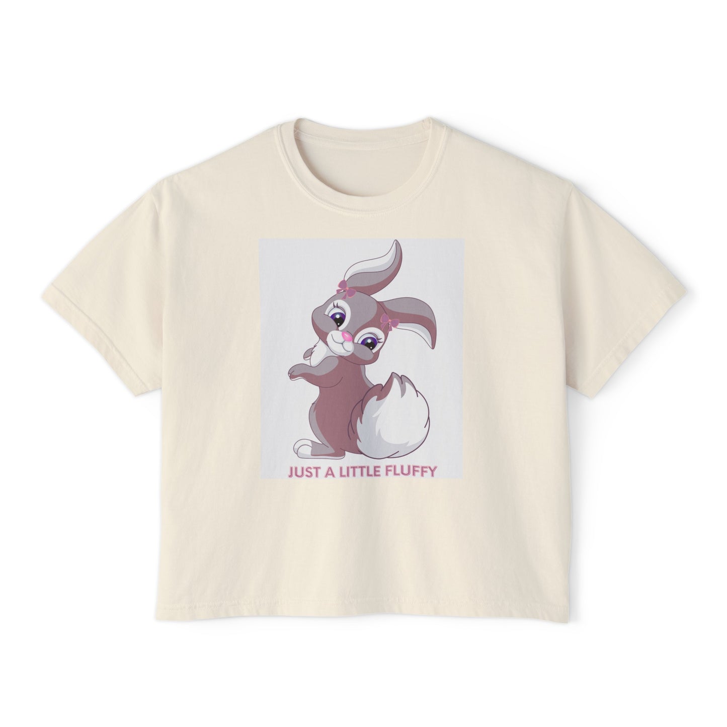 Women's Bunny Tail Boxy Tee