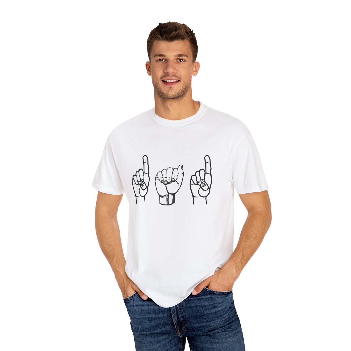 Unisex Dad (Sign Language) T-shirt