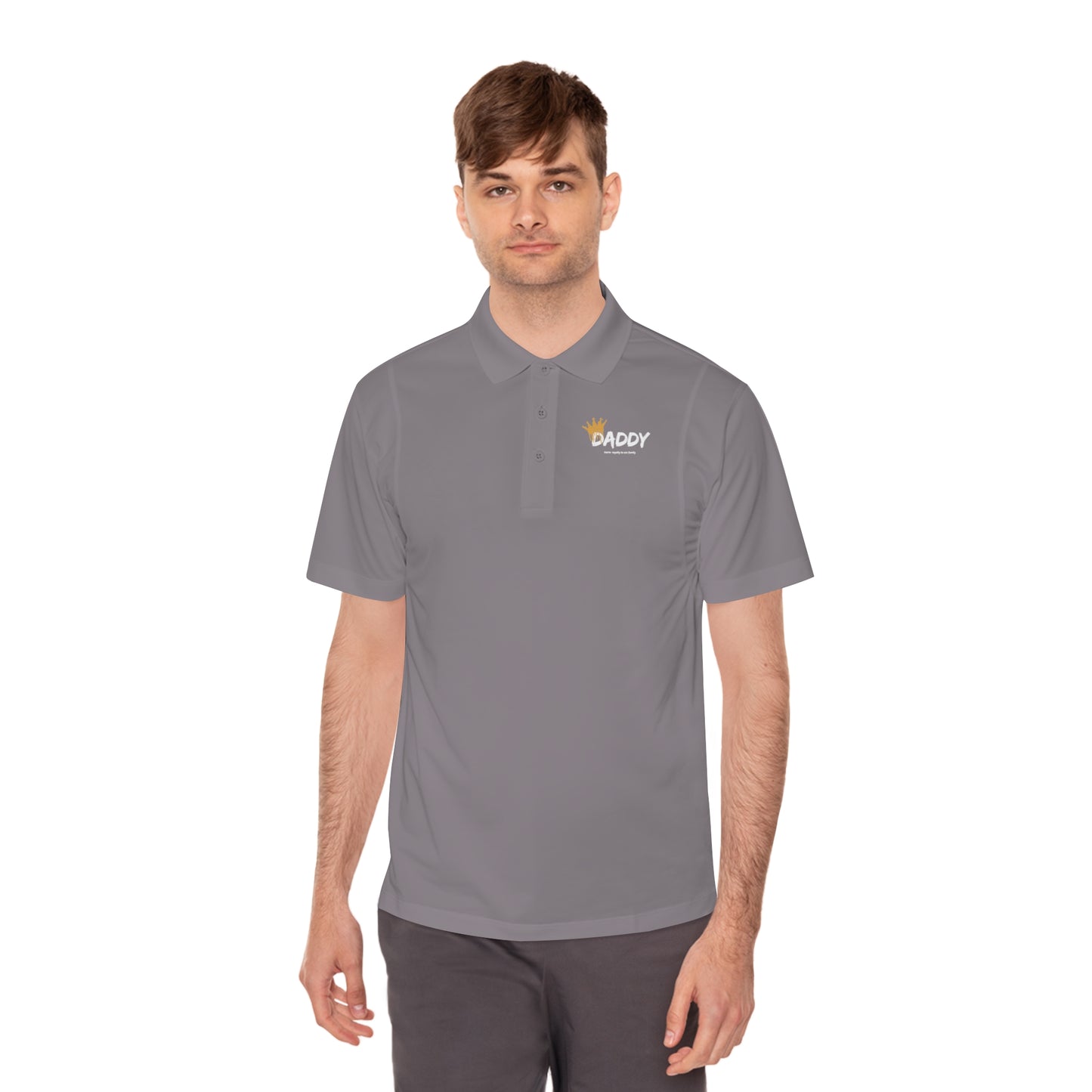 Men's Sport Polo Royal Daddy Shirt