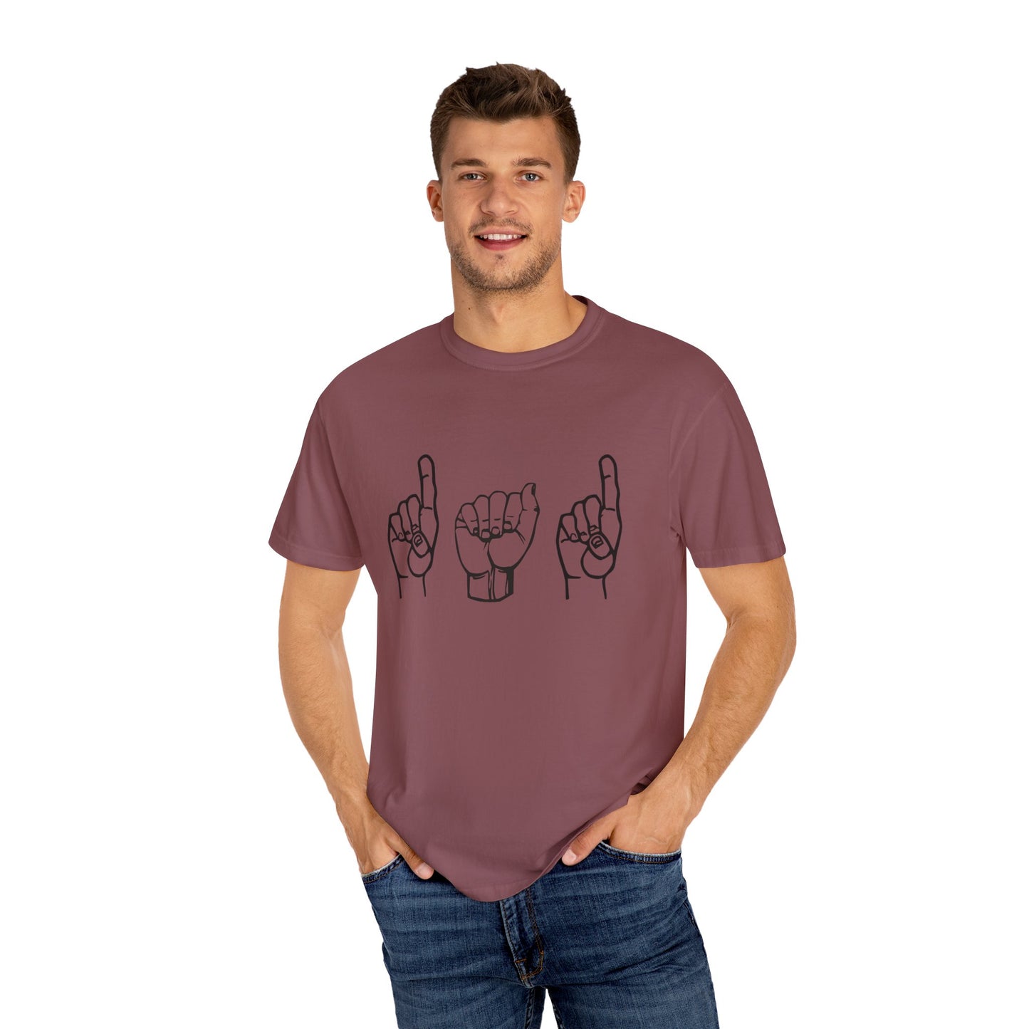 Unisex Dad (Sign Language) T-shirt