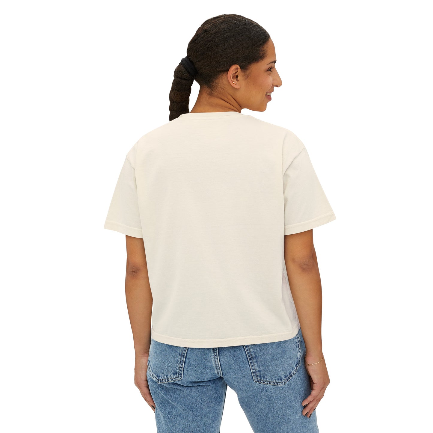 Women's Boxy Tee Vegetarian Pig