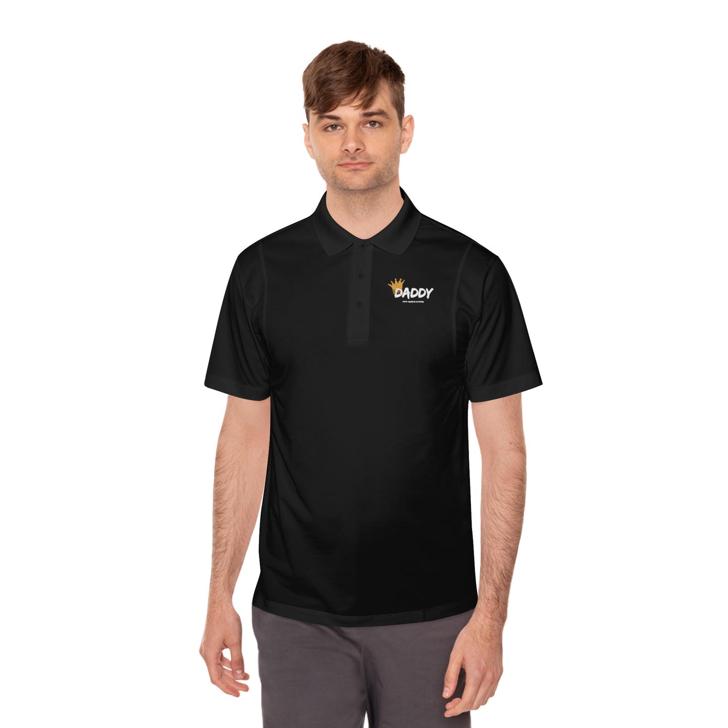 Men's Sport Polo Royal Daddy Shirt