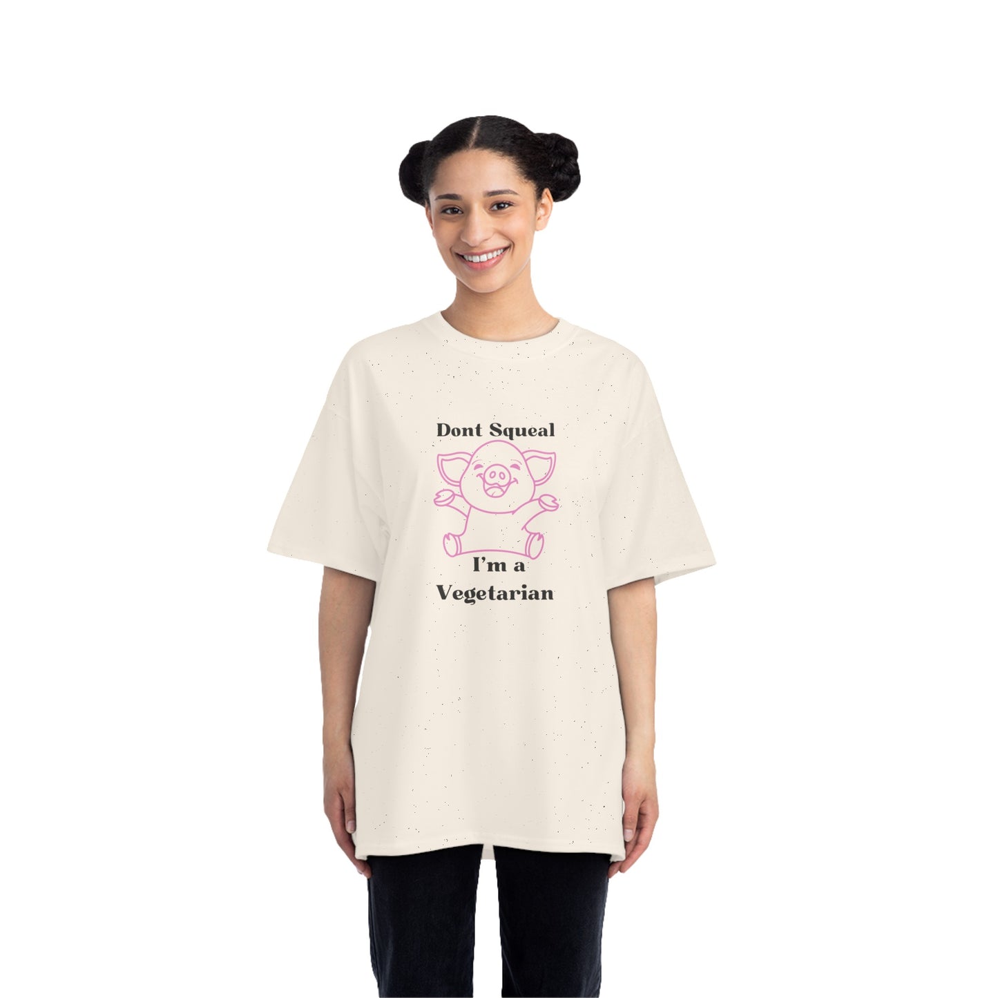 Beefy-T®  Short-Sleeve T-Shirt Happy Pig