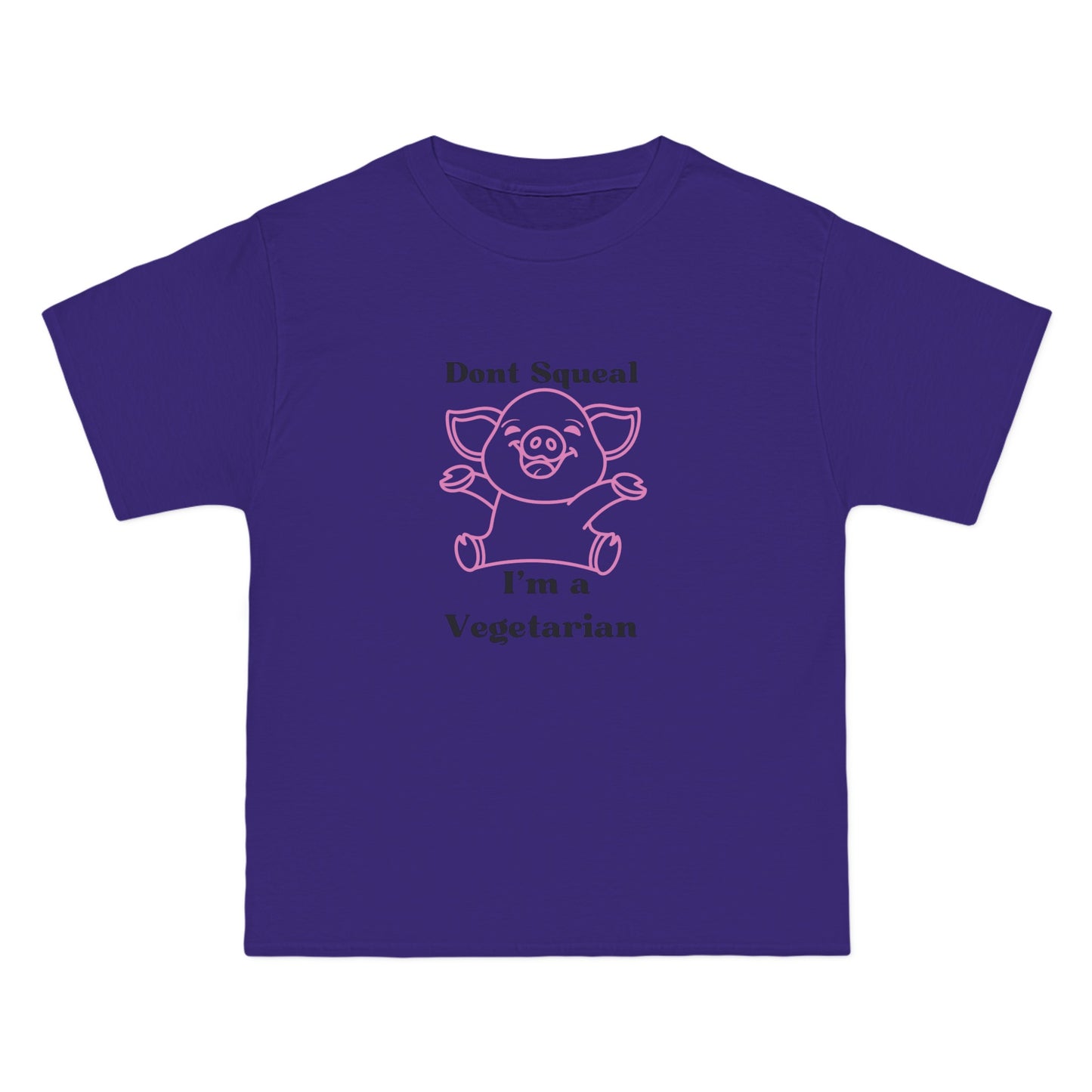 Beefy-T®  Short-Sleeve T-Shirt Happy Pig