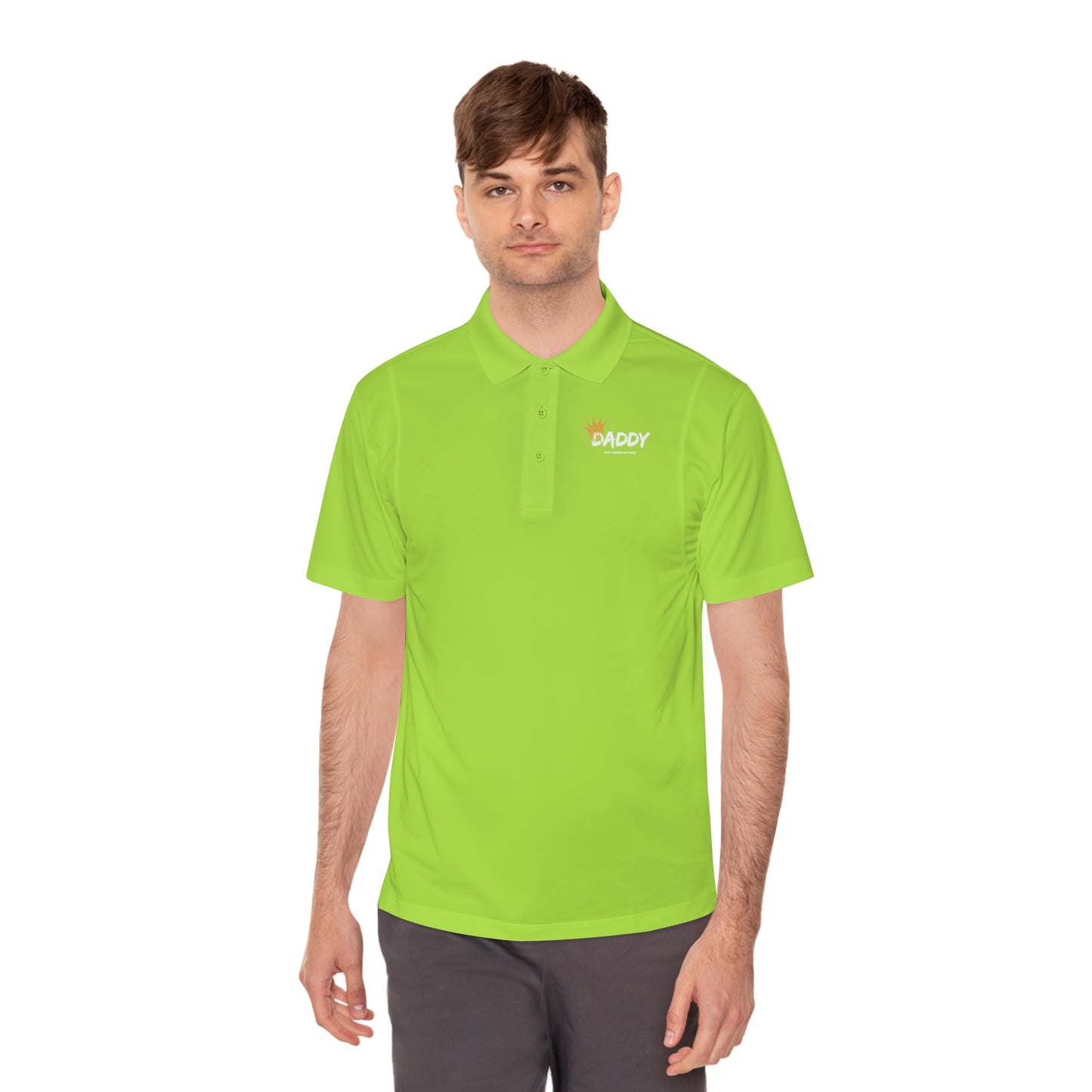 Men's Sport Polo Royal Daddy Shirt