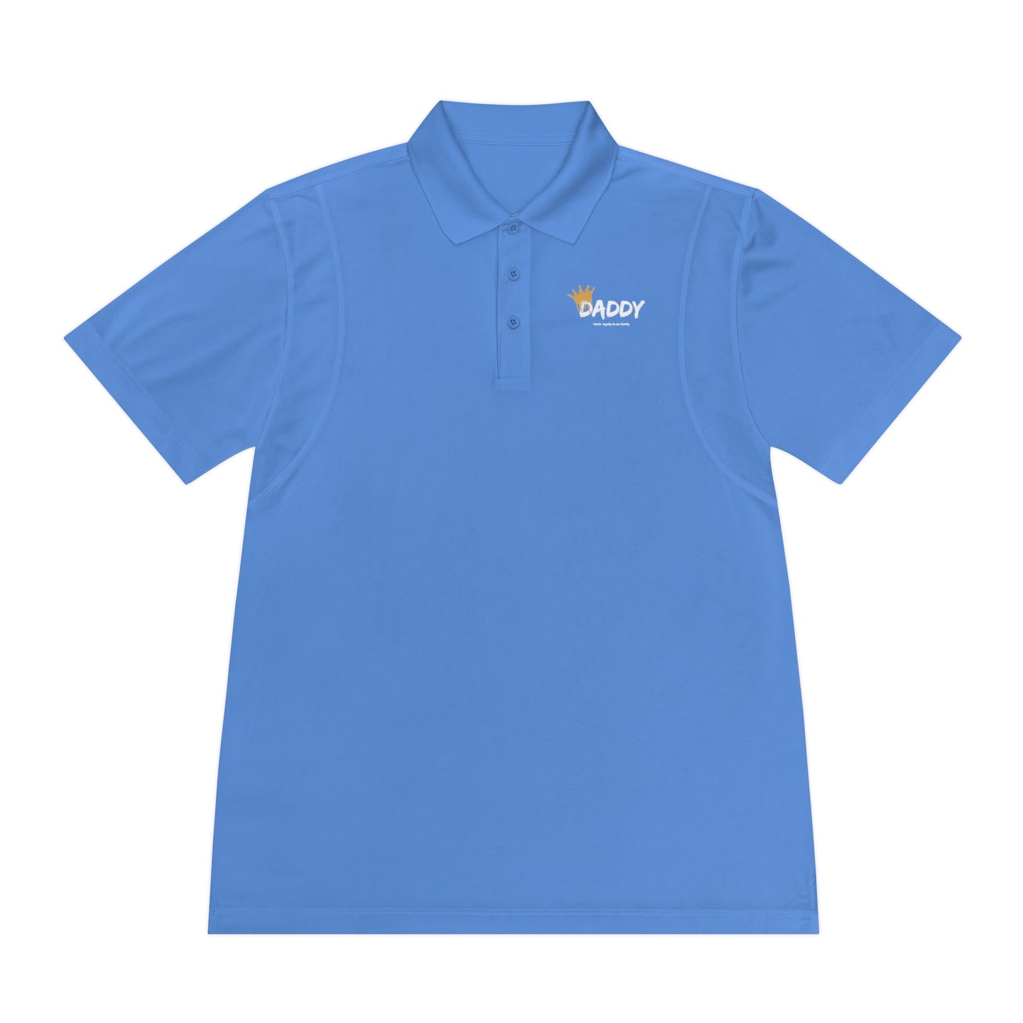 Men's Sport Polo Royal Daddy Shirt