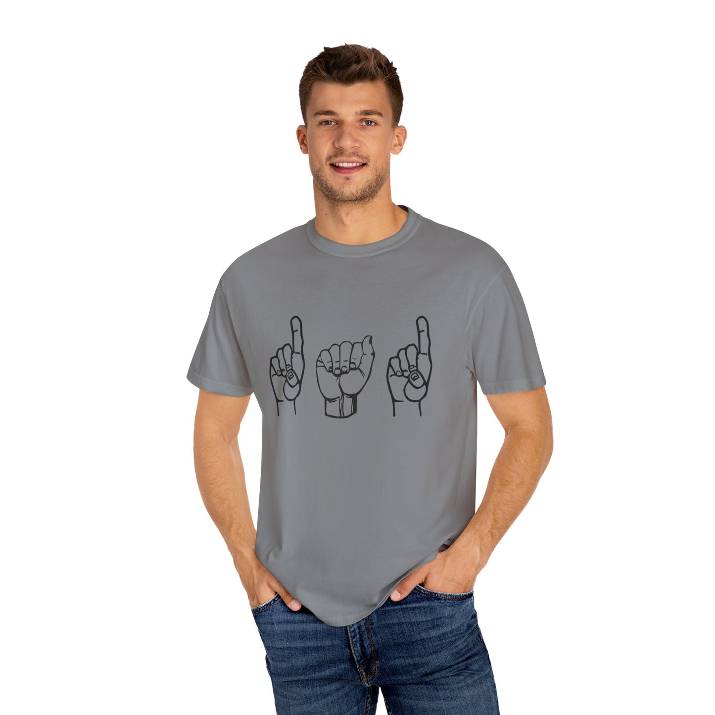 Unisex Dad (Sign Language) T-shirt