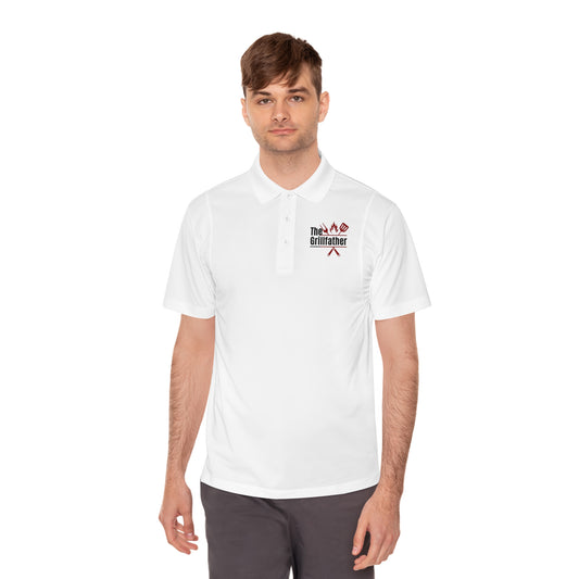 Grill Father Men's Sport Polo Shirt