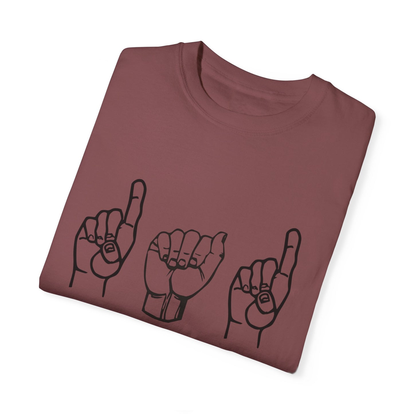 Unisex Dad (Sign Language) T-shirt