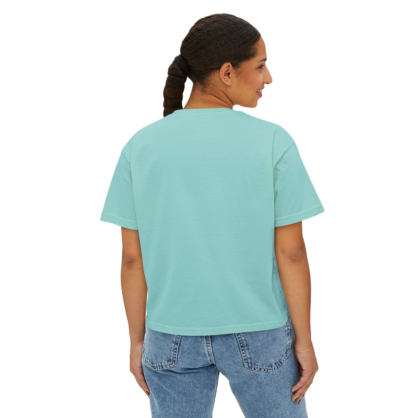 Women's Boxy Tee Vegetarian Pig